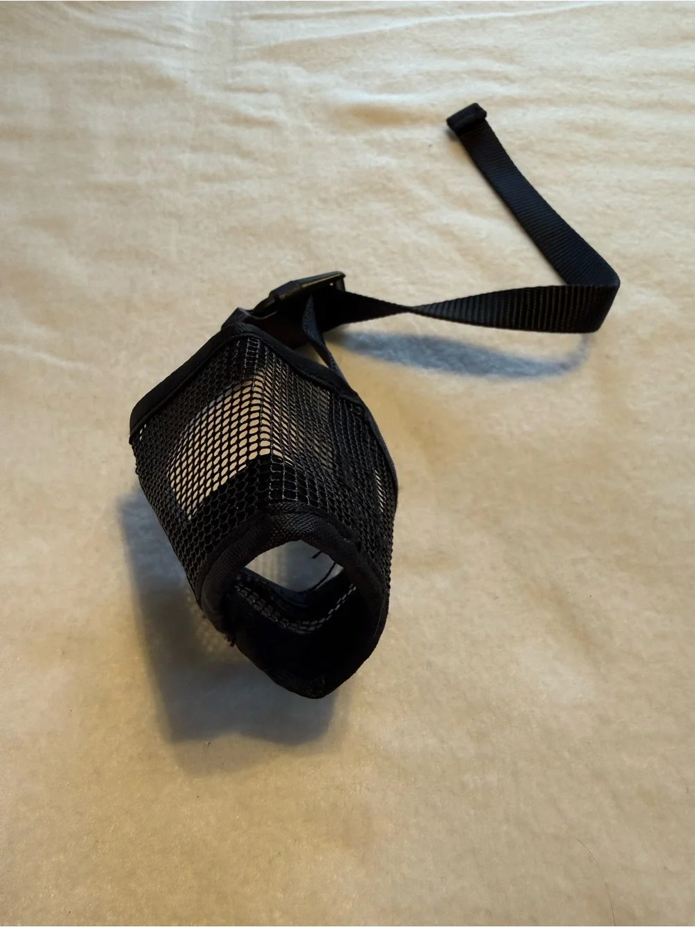 Good2Go Black Mesh Dog Muzzle Size Small Adjustable Pet Safety Muzzle